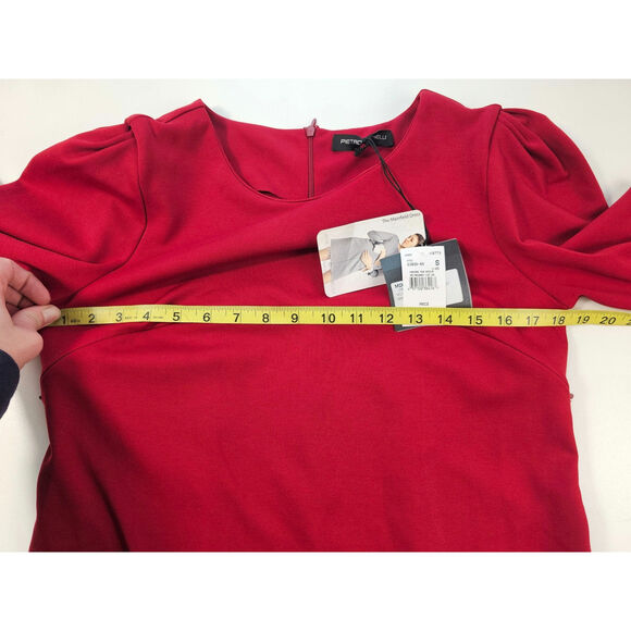 NWT Reese Red Maternity Shift Dress Pietro Brunelli nursing S professional work - Picture 12 of 14